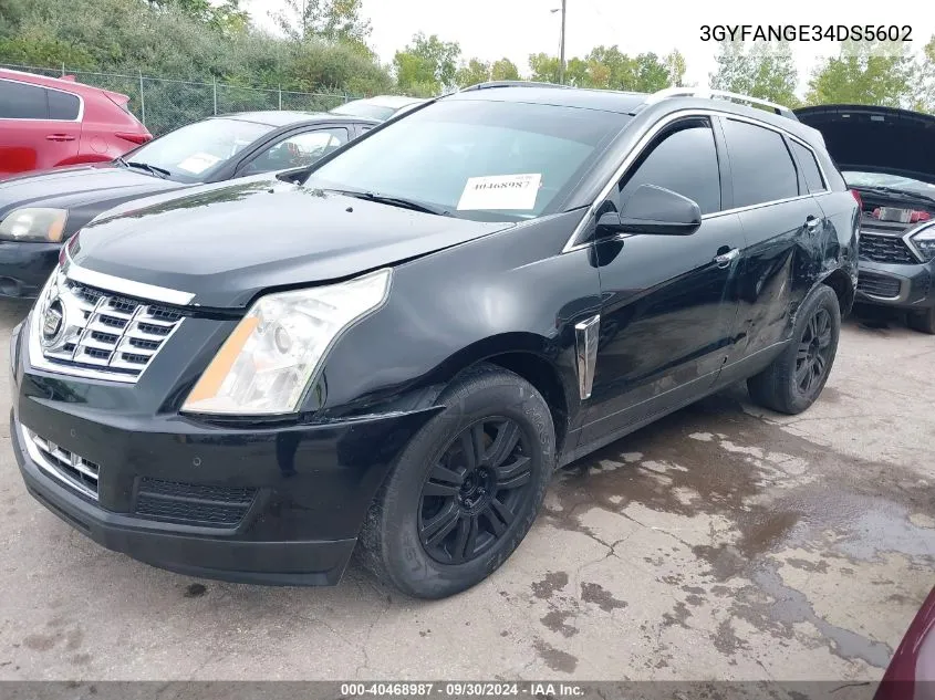 3GYFANGE34DS5602 2013 Cadillac Srx