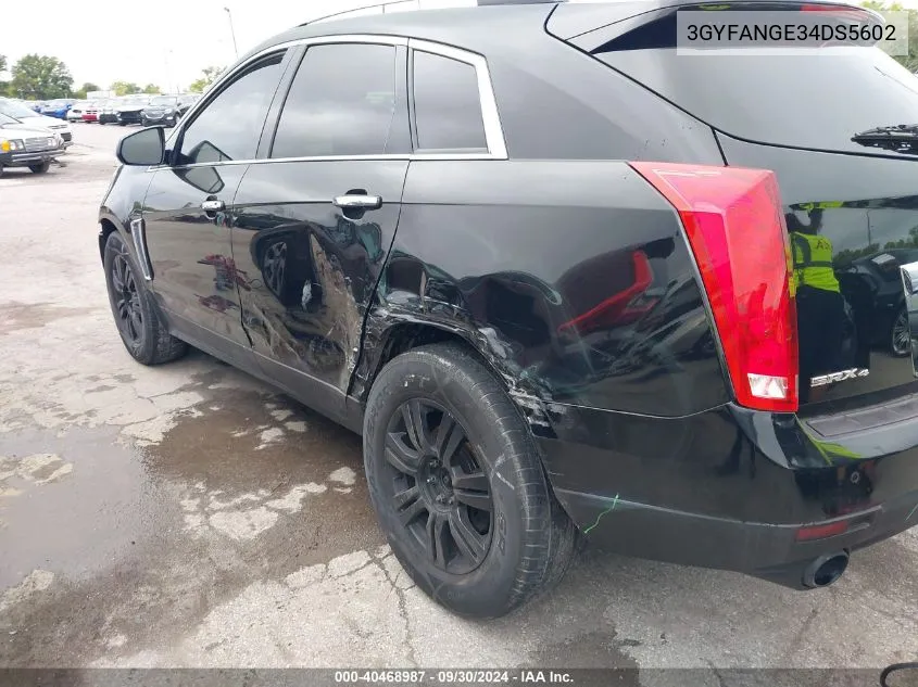 3GYFANGE34DS5602 2013 Cadillac Srx