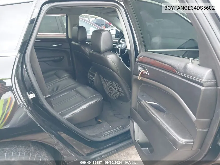 3GYFANGE34DS5602 2013 Cadillac Srx