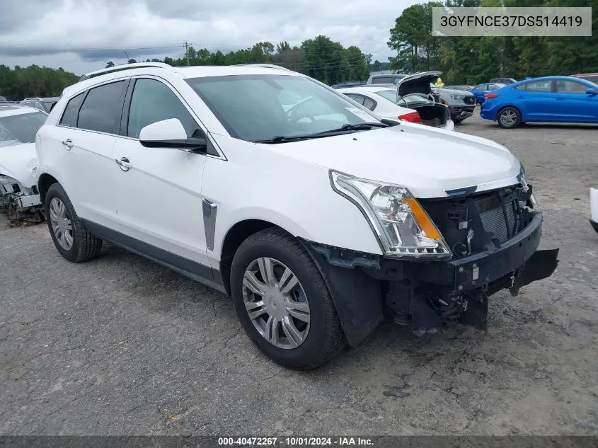 3GYFNCE37DS514419 2013 Cadillac Srx Luxury Collection