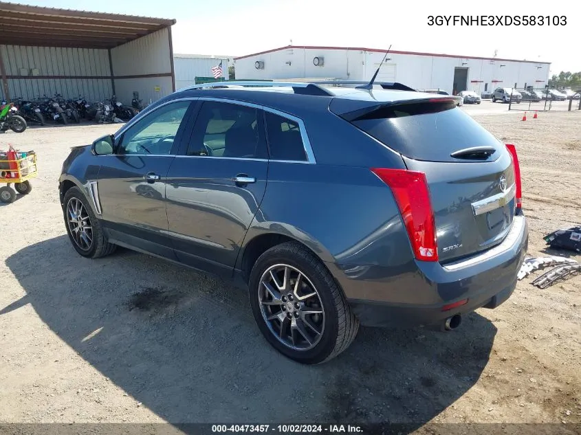 3GYFNHE3XDS583103 2013 Cadillac Srx Performance Collection