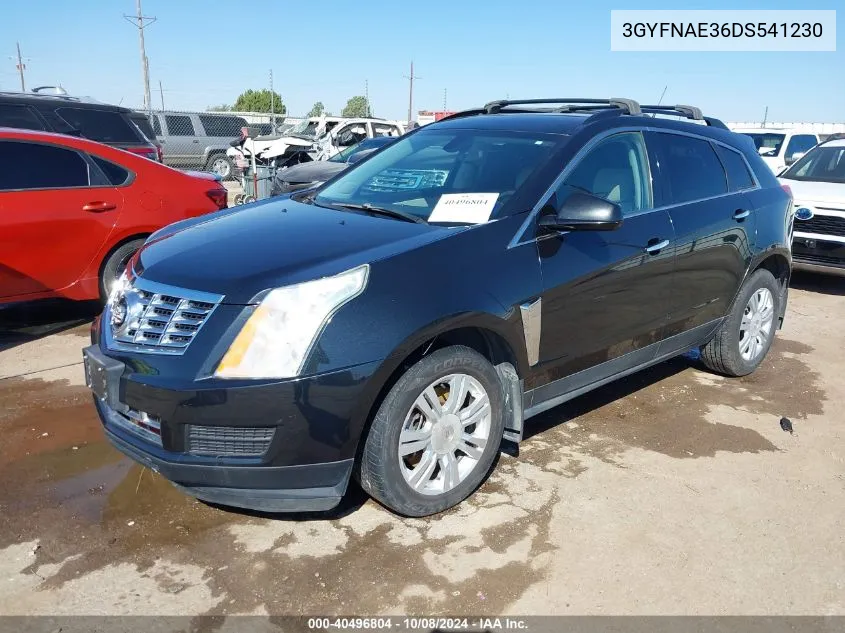 2013 Cadillac Srx Standard VIN: 3GYFNAE36DS541230 Lot: 40496804