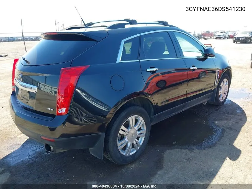 2013 Cadillac Srx Standard VIN: 3GYFNAE36DS541230 Lot: 40496804