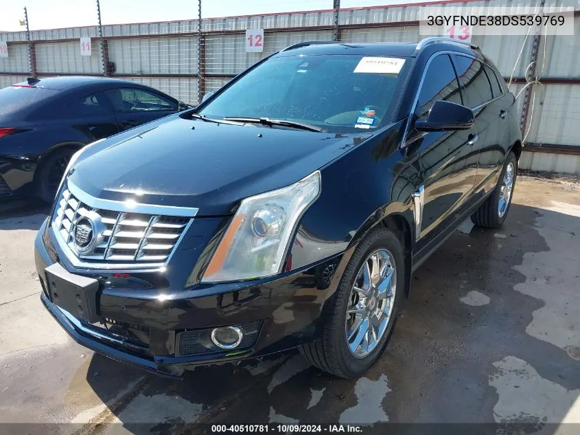 2013 Cadillac Srx Performance Collection VIN: 3GYFNDE38DS539769 Lot: 40510781