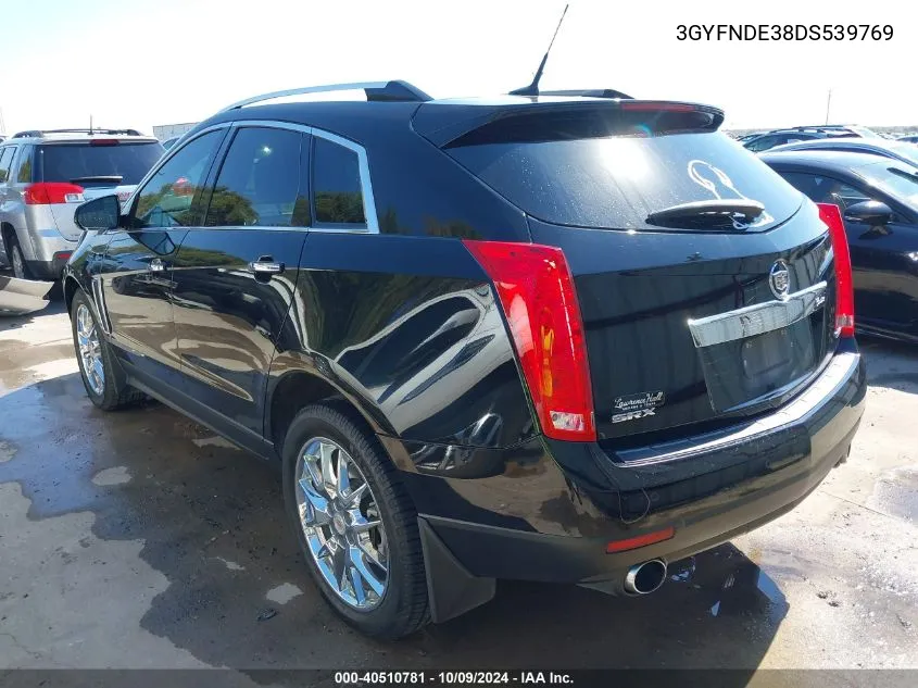 2013 Cadillac Srx Performance Collection VIN: 3GYFNDE38DS539769 Lot: 40510781