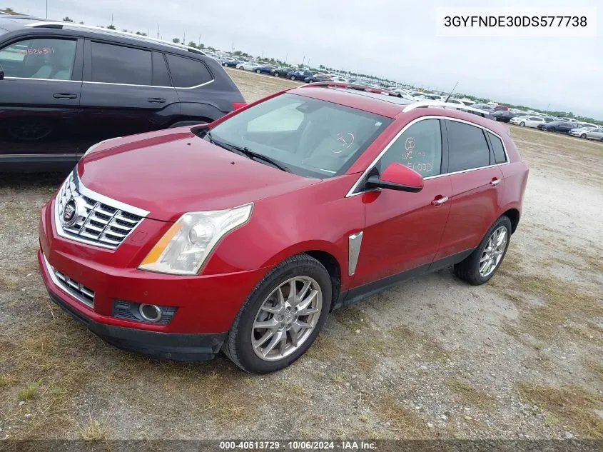 2013 Cadillac Srx Performance Collection VIN: 3GYFNDE30DS577738 Lot: 40513729