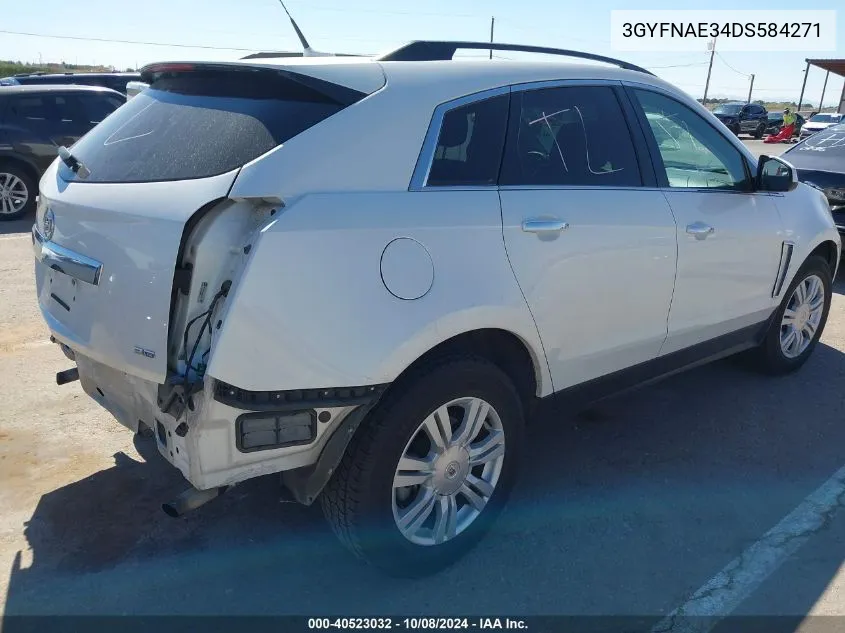 2013 Cadillac Srx Standard VIN: 3GYFNAE34DS584271 Lot: 40523032