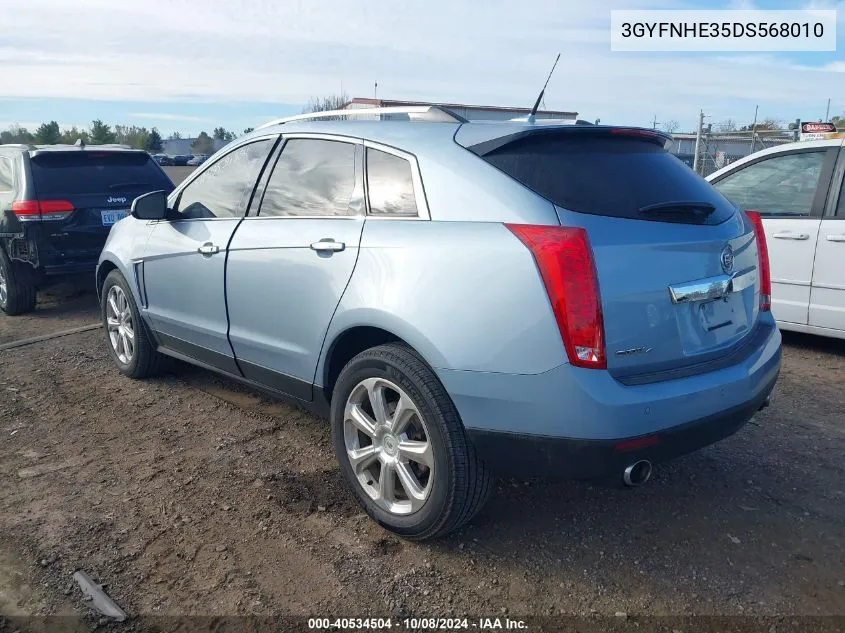 2013 Cadillac Srx Performance Collection VIN: 3GYFNHE35DS568010 Lot: 40534504