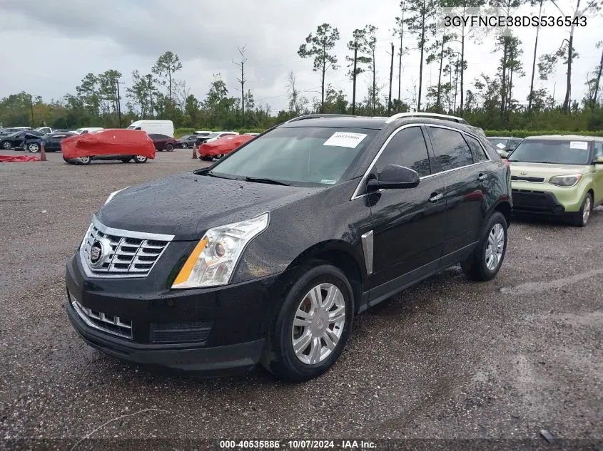 2013 Cadillac Srx Luxury Collection VIN: 3GYFNCE38DS536543 Lot: 40535886