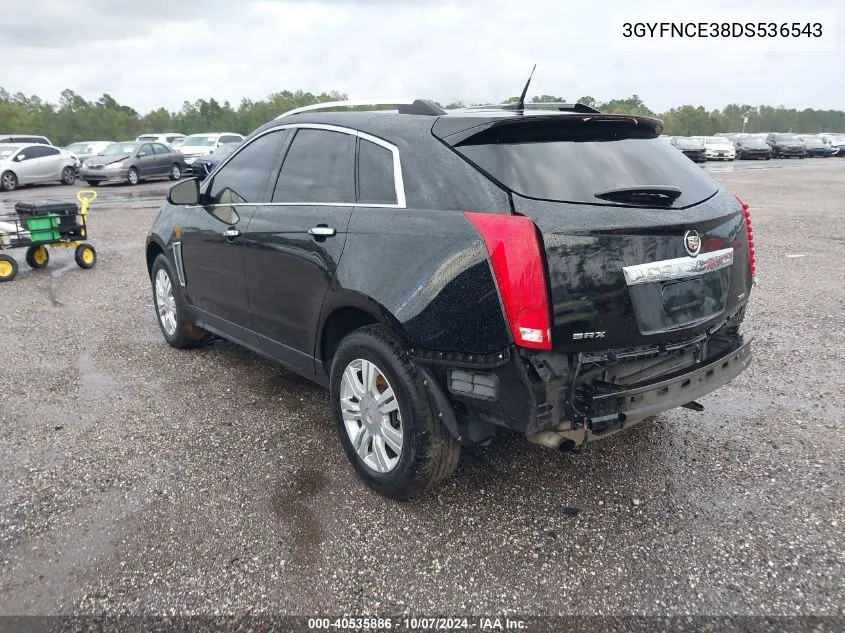 2013 Cadillac Srx Luxury Collection VIN: 3GYFNCE38DS536543 Lot: 40535886