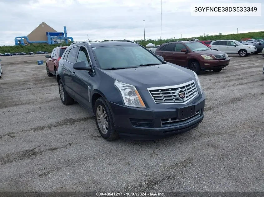 2013 Cadillac Srx Luxury Collection VIN: 3GYFNCE38DS533349 Lot: 40541217