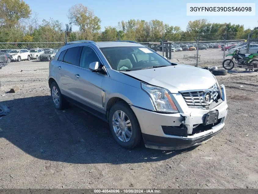 2013 Cadillac Srx Luxury Collection VIN: 3GYFNGE39DS546098 Lot: 40548696