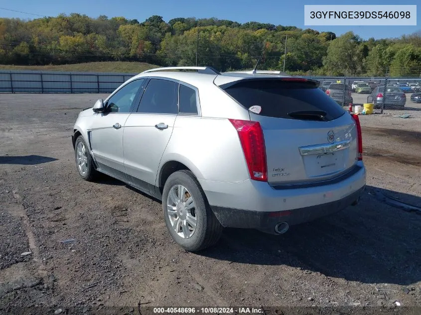 2013 Cadillac Srx Luxury Collection VIN: 3GYFNGE39DS546098 Lot: 40548696