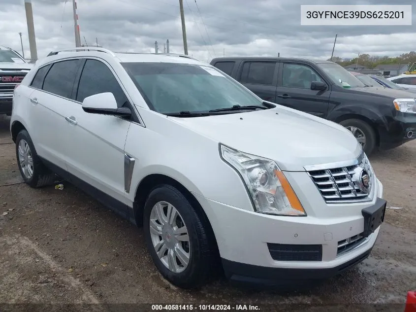 2013 Cadillac Srx Luxury Collection VIN: 3GYFNCE39DS625201 Lot: 40581415