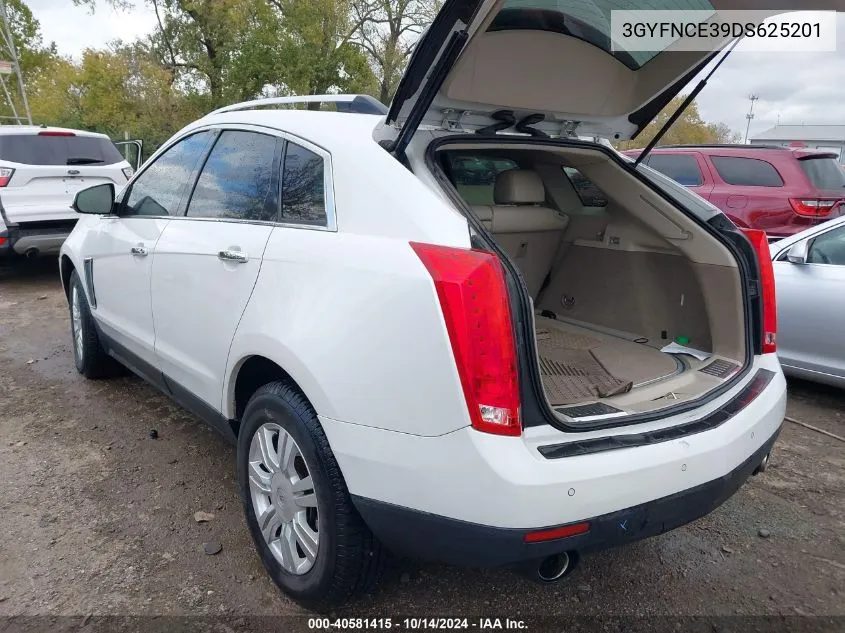 2013 Cadillac Srx Luxury Collection VIN: 3GYFNCE39DS625201 Lot: 40581415