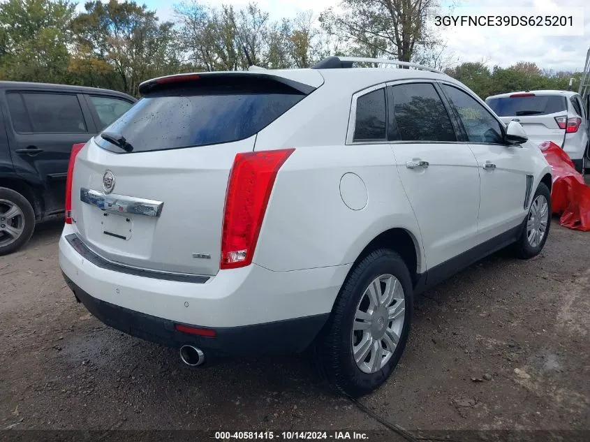 2013 Cadillac Srx Luxury Collection VIN: 3GYFNCE39DS625201 Lot: 40581415