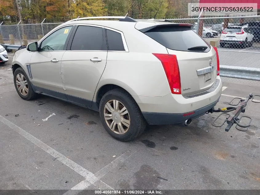 2013 Cadillac Srx Luxury Collection VIN: 3GYFNCE37DS636522 Lot: 40581974