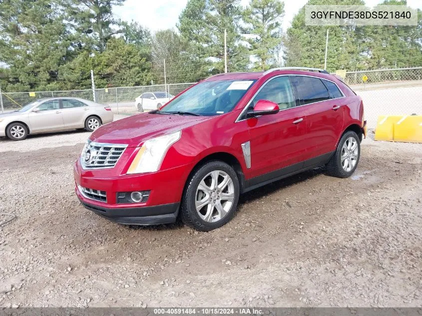 3GYFNDE38DS521840 2013 Cadillac Srx Performance Collection