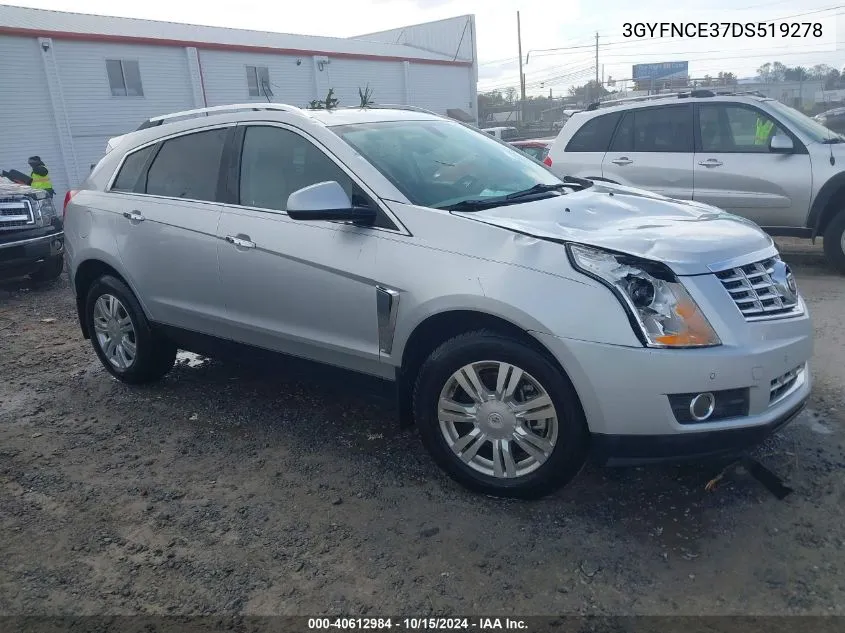 2013 Cadillac Srx Luxury Collection VIN: 3GYFNCE37DS519278 Lot: 40612984