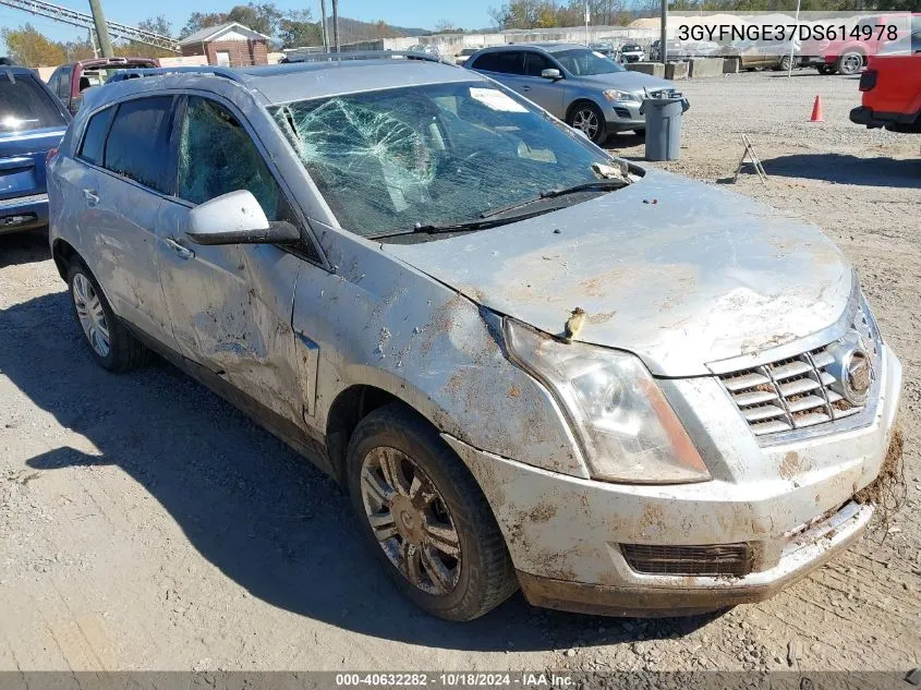 3GYFNGE37DS614978 2013 Cadillac Srx Luxury Collection