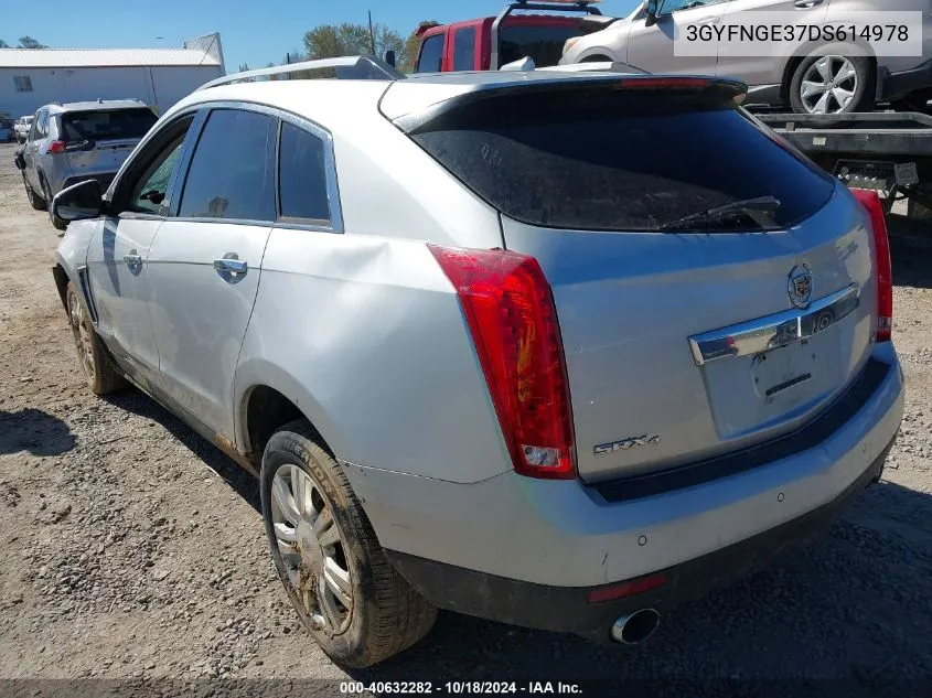 3GYFNGE37DS614978 2013 Cadillac Srx Luxury Collection