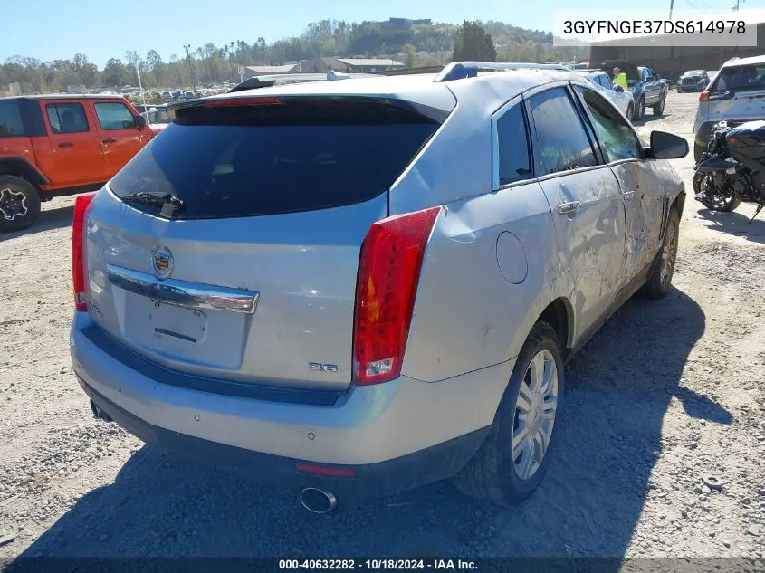 3GYFNGE37DS614978 2013 Cadillac Srx Luxury Collection