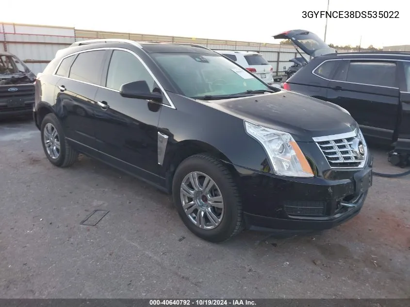 2013 Cadillac Srx Luxury Collection VIN: 3GYFNCE38DS535022 Lot: 40640792