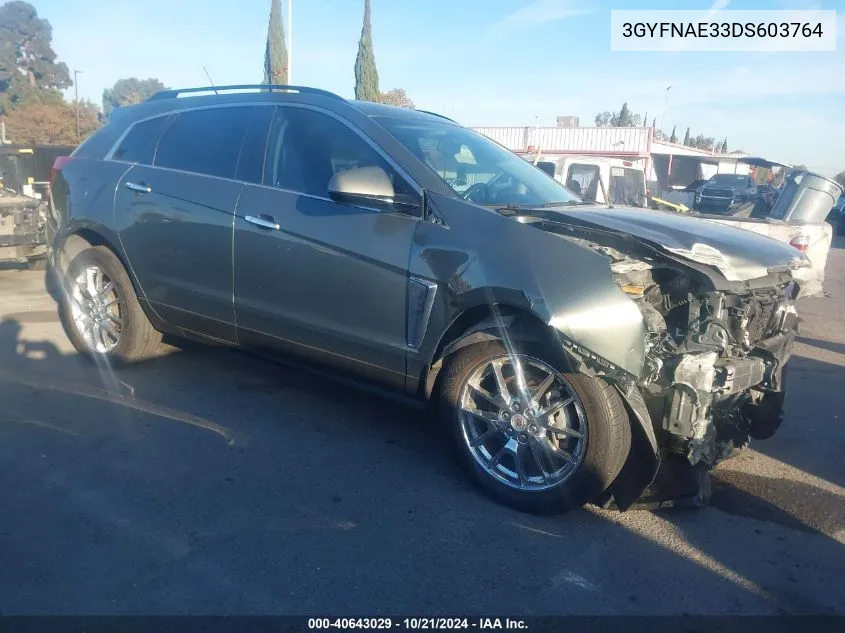 3GYFNAE33DS603764 2013 Cadillac Srx Standard