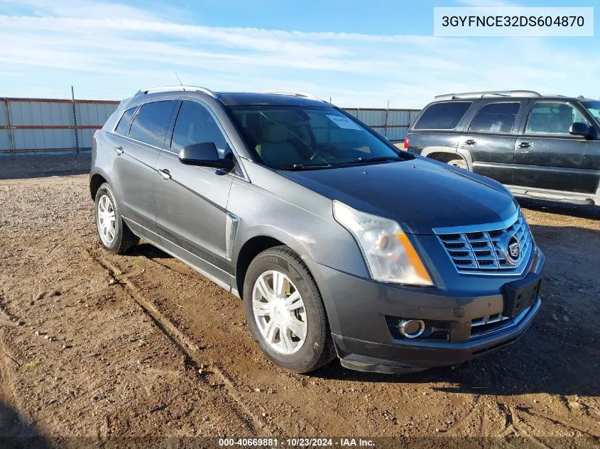 2013 Cadillac Srx Luxury Collection VIN: 3GYFNCE32DS604870 Lot: 40669881