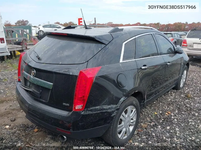 2013 Cadillac Srx Luxury Collection VIN: 3GYFNGE38DS517966 Lot: 40696784