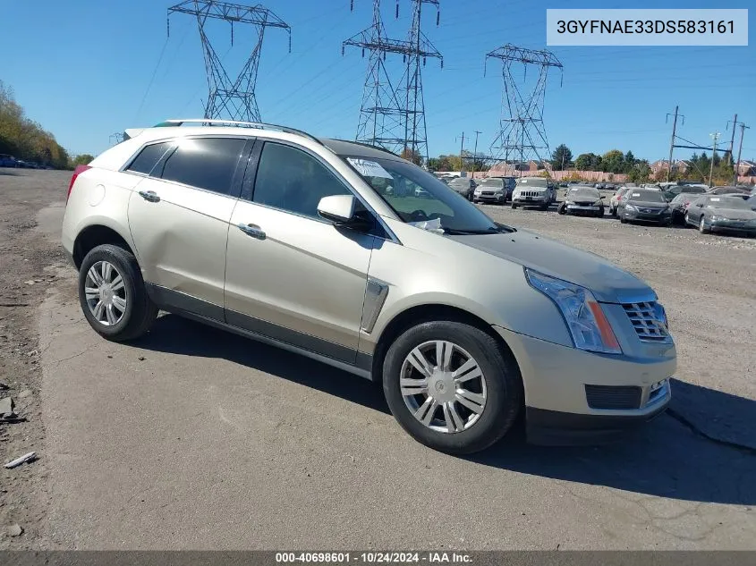 3GYFNAE33DS583161 2013 Cadillac Srx Standard