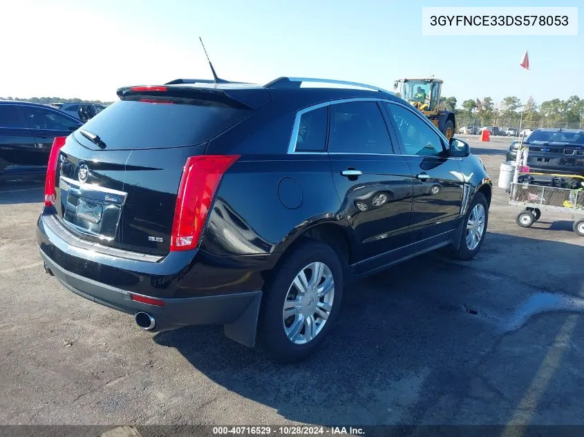 2013 Cadillac Srx Luxury Collection VIN: 3GYFNCE33DS578053 Lot: 40716529