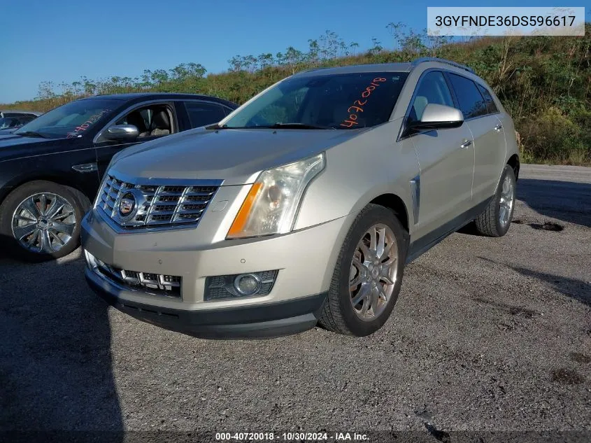 2013 Cadillac Srx Performance Collection VIN: 3GYFNDE36DS596617 Lot: 40720018