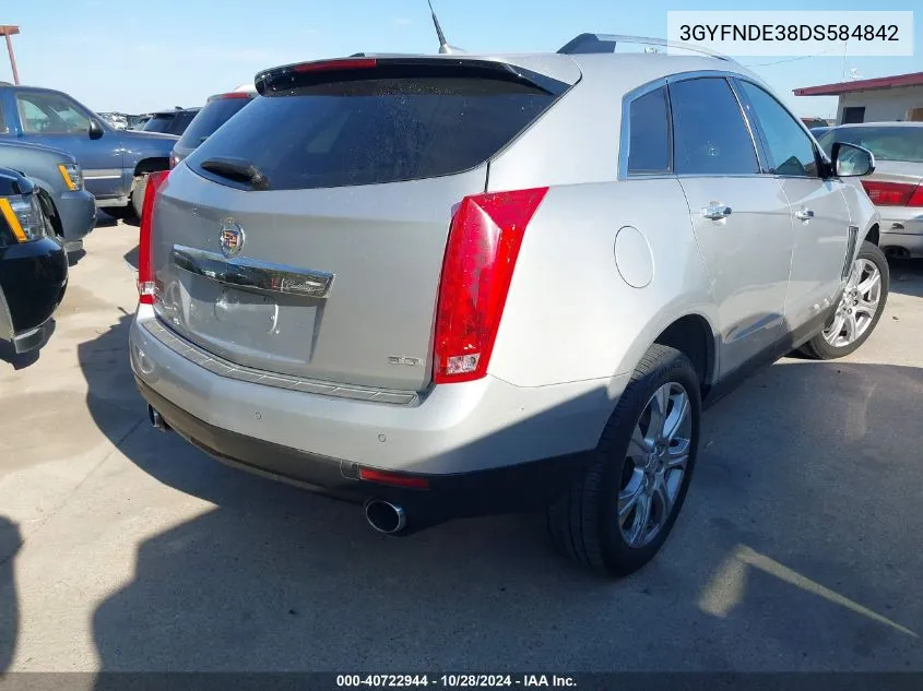 2013 Cadillac Srx Performance Collection VIN: 3GYFNDE38DS584842 Lot: 40722944