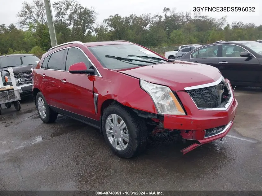 2013 Cadillac Srx Luxury Collection VIN: 3GYFNCE38DS596032 Lot: 40740351