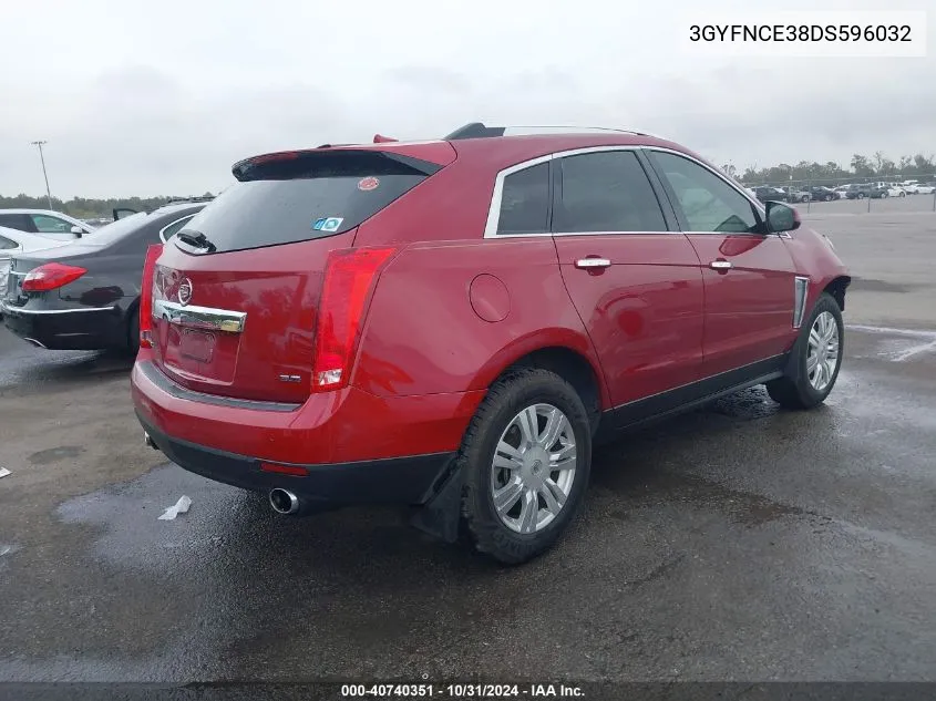 2013 Cadillac Srx Luxury Collection VIN: 3GYFNCE38DS596032 Lot: 40740351