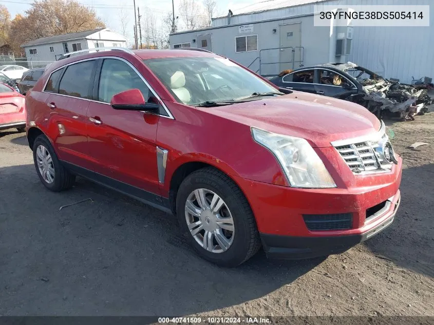 2013 Cadillac Srx Luxury Collection VIN: 3GYFNGE38DS505414 Lot: 40741509