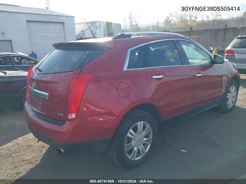 2013 Cadillac Srx Luxury Collection VIN: 3GYFNGE38DS505414 Lot: 40741509