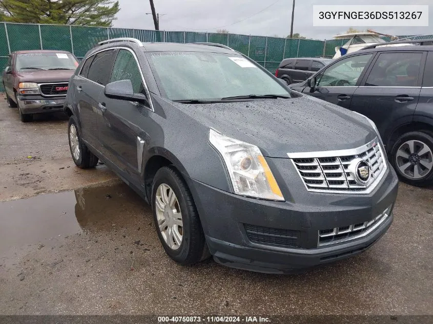 2013 Cadillac Srx Luxury Collection VIN: 3GYFNGE36DS513267 Lot: 40750873