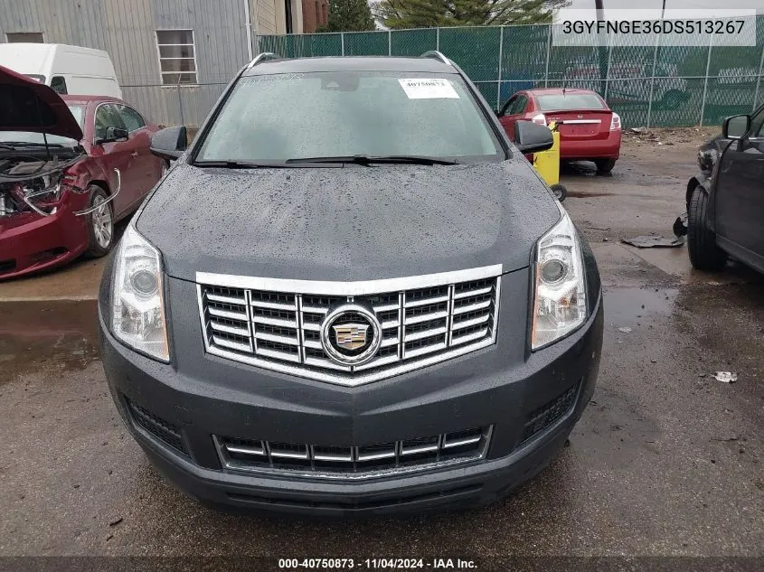 2013 Cadillac Srx Luxury Collection VIN: 3GYFNGE36DS513267 Lot: 40750873