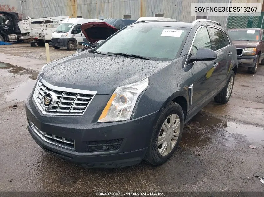 2013 Cadillac Srx Luxury Collection VIN: 3GYFNGE36DS513267 Lot: 40750873