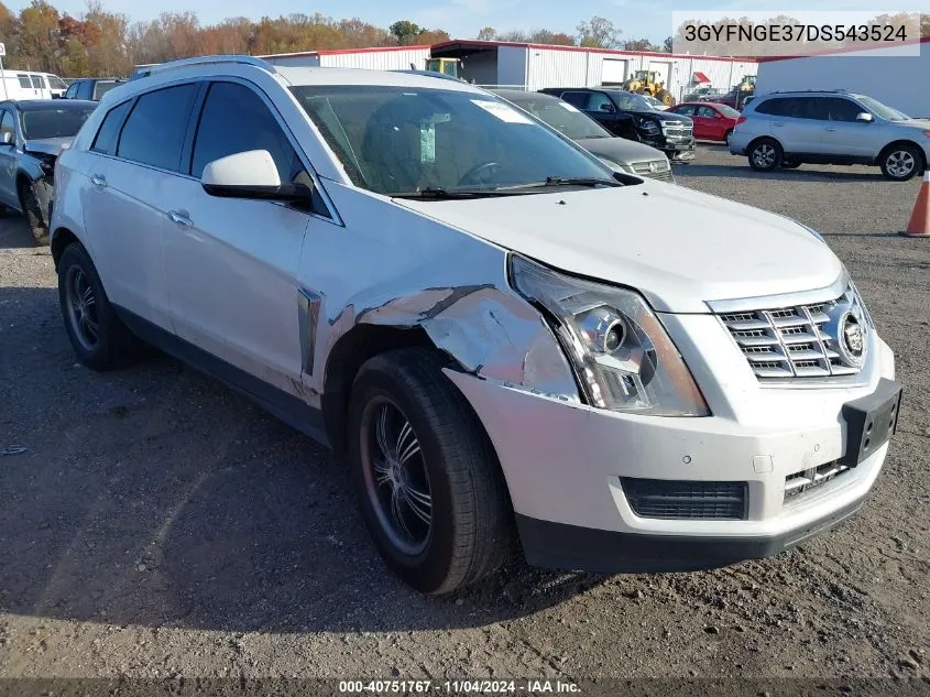 2013 Cadillac Srx Luxury Collection VIN: 3GYFNGE37DS543524 Lot: 40751767