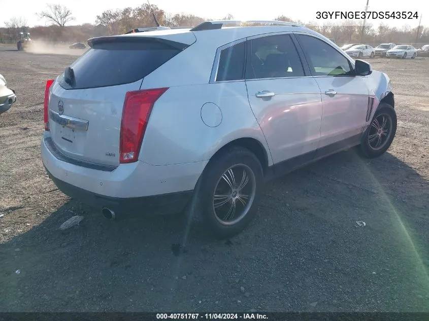 2013 Cadillac Srx Luxury Collection VIN: 3GYFNGE37DS543524 Lot: 40751767