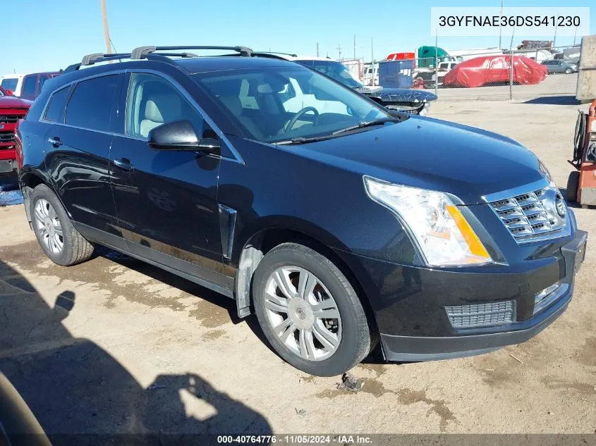 2013 Cadillac Srx Standard VIN: 3GYFNAE36DS541230 Lot: 40764776