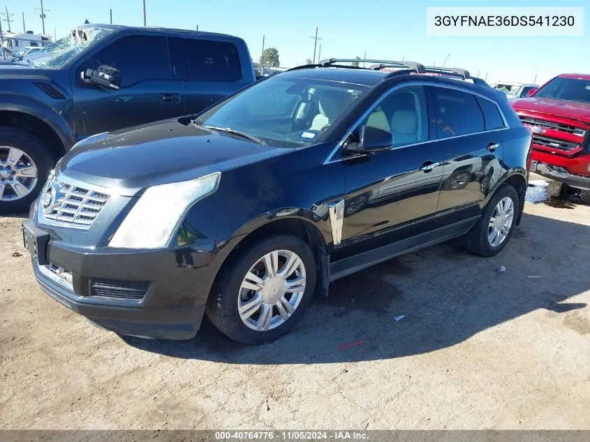 2013 Cadillac Srx Standard VIN: 3GYFNAE36DS541230 Lot: 40764776