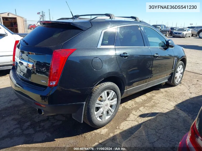 2013 Cadillac Srx Standard VIN: 3GYFNAE36DS541230 Lot: 40764776