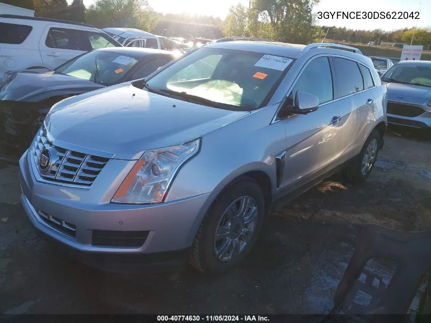 2013 Cadillac Srx Luxury Collection VIN: 3GYFNCE30DS622042 Lot: 40774630