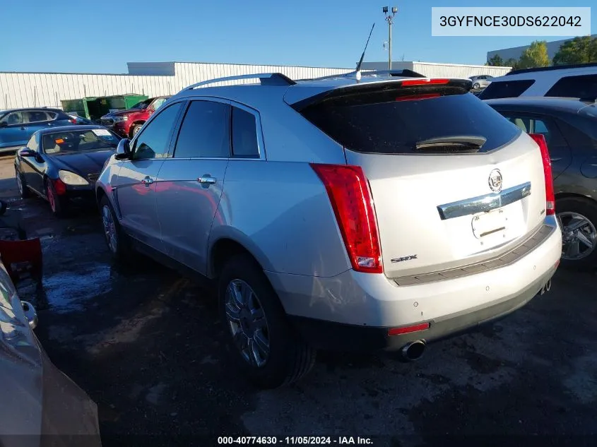 2013 Cadillac Srx Luxury Collection VIN: 3GYFNCE30DS622042 Lot: 40774630