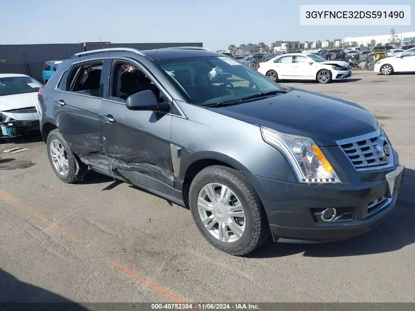 2013 Cadillac Srx Luxury Collection VIN: 3GYFNCE32DS591490 Lot: 40792384