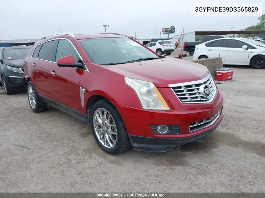 2013 Cadillac Srx Performance Collection VIN: 3GYFNDE39DS565829 Lot: 40800997